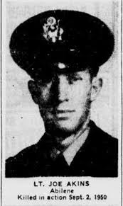 LT Joe W Akins (1921-1950)