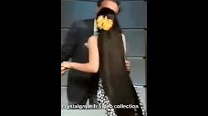 Crystal gayle hair harley davidson hair growth tips very long hair beautiful long hair layered cuts dream hair female images india beauty. Crystal Gayle Her Beauty And Her Extremely Long Hair Youtube