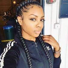 It is popular all over the world and the african american people have a great attraction to these hairstyles. Side Braid Hairstyles Journey To Glamour And Perfection Braids Hairstyles Pictures Two Braid Hairstyles Natural Hair Styles