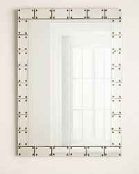 If your mirror is already framed, you only need to cover the center. Mirror Tile Framed Mirror