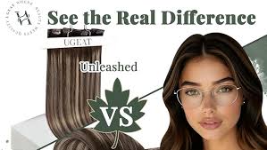 Amazon.com : Ugeat Wire Hair Extensions Real Human Hair Highlights Dark Ash  Blonde Invisible Wire Hair Extensions Golden Blonde Breathable for Women  Long Length 22 Inch 95g : Beauty & Personal Care