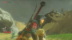 Link And Wolf Link Gameplay Screenshot Legend Of Zelda Legend Of Zelda Breath Breath Of The Wild