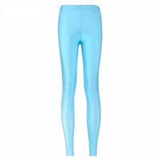 Light Blue Women S Leggings Printed Yoga Pants Workout