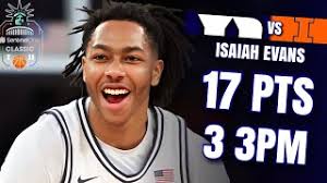 Isaiah Evans Duke Highlights vs Illinois