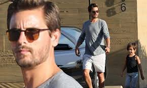 Scott Disick takes son Mason for lunch at Nobu in Malibu