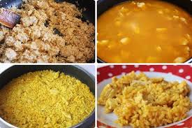 Pon a cocinar el arroz en una olla. Receta De Arroz Con Pollo Facil Y Muy Rico Pequerecetas