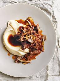 Brisket Ragu With Porcini Mushrooms Served With Pamesan Mash Savoury Food Recipes Food