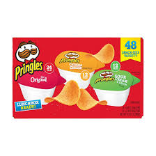 A single serving of pringles original provides 150 calories, 9 grams of fat, 15 grams of carbohydrate, and 1 gram of protein. Pringles Snack Stacks Variety Pack Bjs Wholesale Club