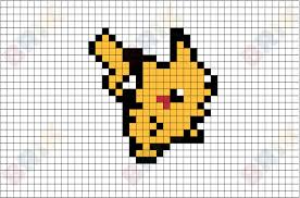 Pikachu Pixel Art Pixel Art Pokemon Pokemon Cross Stitch Patterns Pixel Art