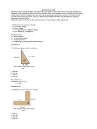 Volume gabungan kubus dan balok : Bangun Datar