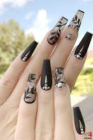 Maybe you would like to learn more about one of these? Great Short Long Nail Trends For Gingers Unas Rojas Y Negras Forma De Unas Acrilicas Unas De Maquillaje