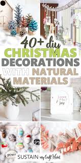 Rubiks cube photos | diy christmas gifts for family. Diy Christmas Decorations With Natural Materials Sustain My Craft Habit