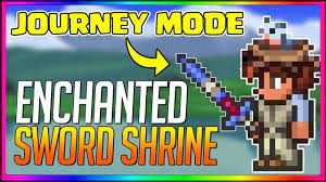 New Terraria 1 4 0 5 Journey Mode Enchanted Sword Shrine Seed Youtube