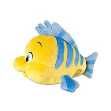 The Little Mermaid Flounder Plush 10 L Found On Polyvore Disney Stuffed Animals Plush Stuffed Animals Ariel The Little Mermaid
