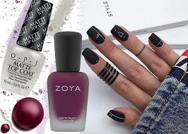 Shop nail polishes, stickers, and magnetic polishes to create your own nail art look. 15 Best Matte Nail Polishes Matte Top Coats Of 2021 Glowsly