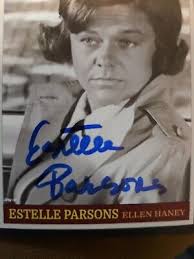 Estelle Parsons Custom Signed Card