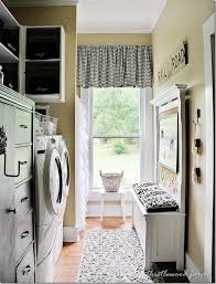 I love how the plywood shelves were installed for extra. Get The Look Farmhouse Laundry Room Thistlewood Farm