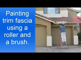 It's easy to install and can be painted to match the color of your existing siding. How To Paint Exterior House Trim Fascia Youtube