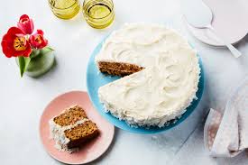 Using the #4 plain tip fitted into a bag with green buttercream, pipe simple leaves around your flowers. 71 Mother S Day Recipes For Cake Epicurious