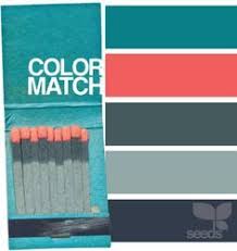 Dark Grey Teal And Coral Design Seeds Bedroom Color Schemes Coral Color Schemes