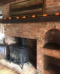 Wood burning fireplace insert installation. Wood Stove Insert Fairfield Ct Michael S Chimney Service