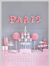 If you're feeling artistic or playful, decorate place card with little drawings of the eiffel tower, or make tiny berets or french flags as party favors. 50 Beautiful Birthday Party Theme Ideas For Girls