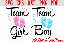 Freesvg.org offers free vector images in svg format with creative commons 0 license (public domain). Team Boy Svg Team Girl Svg Gender Reveal Svg Pregnancy Svg 568820 Cut Files Design Bundles