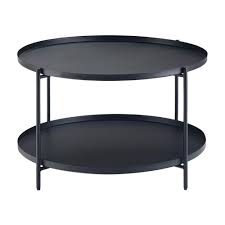 I'm really loving the industrial farmhouse look right now so it's inspiring a lot of what i'm working on. Best Buy Simpli Home Monet Round Modern Industrial Metal Coffee Table Black Axcmnt 01