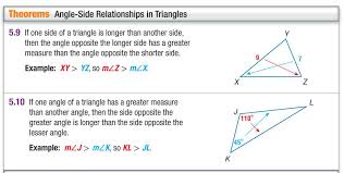 The angle bisectors of a triangle intersect at a point called the incenter that is equidistant from the sides of the triangle. Https Www Sd308 Org Cms Lib Il01906463 Centricity Domain 1491 Chapter 205 20workbook 202016 Pdf