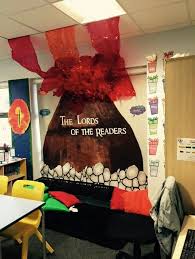 Awesome Lords Of The Rings Reading Corner Classroom Themes Classroom Design Class Displays