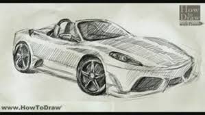 If you want a ferrari but do not want to suffer with auto insurance for such an expensive car, then just draw it. How To Draw Car Ferrari Scuderia Spider 16m Video Dailymotion