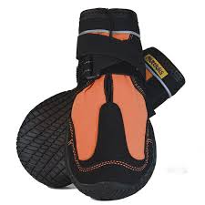 Muttluks Snow Mushers Dog Boots Orange