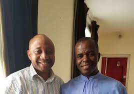 Ejike mbaka over his prediction of woe for the alhaji atiku abubakar presidential ambition. Rev Fr Mbaka In London Meets With William John