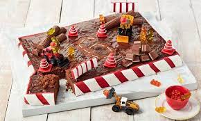 Baustellen Geburtstagskuchen Rezept Kuchen Kindergeburtstag Geburtstagskuchen Rezepte Kindergeburtstagskuchen