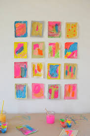 What to paint for kids. Mini Canvas Paintings With Kids Artbar