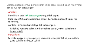 Bagaimana tidak, apabila sedikit saja kita melakukan kesalahan didalam. Analisis Kesalahan Kalimat Ppt Download