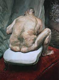Naked Man, Back View” by Lucian Freud, 1991-1992
