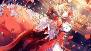 You can also upload and share your favorite nero claudius wallpapers. Red Saber Nero Claudius Fate Extra Last Encore 4k 7042