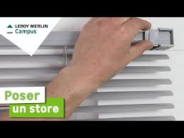 Comment Poser Un Store Leroy Merlin Youtube