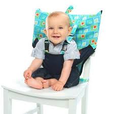 Fabric Travel High Chair For Baby Sitting Up Support Kindred Spirit Mommy Travel High Chair Baby Sewing Baby High Chair