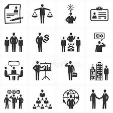 Outline line business icon set. Management And Human Resource Icons Stock Vector Sponsored Resource Human Management Vector Ad Resources Icon Human Resources Business Icon