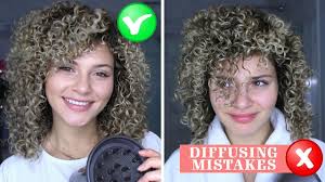 4 Curly Hair Diffusing Mistakes That Everyone Makes How To Fix Them Youtube Curly Hair Styles Curly Hair Styles Naturally Curly Hair Diffuser