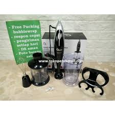 10 peralatan rumah tangga modern yang pantas untuk dimiliki dan memudahkan hidup anda di 2018! Hand Blender And Chopper Oxone Ox 292 Elevenia