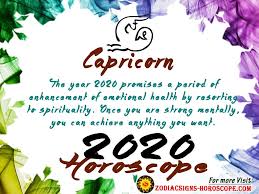 Capricorn Horoscope 2020 Yearly Zodiac Predictions Capricorn Love Horoscope Horoscope Capricorn
