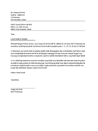 Dari sekian kutipan di atas. Absent Letter