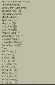 We may receive compensation whe. What S Your Korean Name K Pop Amino