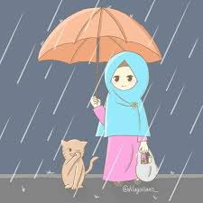 Kumpulan gambar kartun muslimah cantik terbaru kantor meme source: 101 Gambar Hujan Muslimah Gambar Pixabay