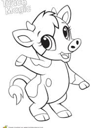 Qui se prête aisément à une action : Coloriage Vache Sur Hugolescargot Com
