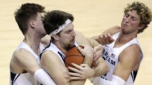 He swats the san francisco defender over the weekend then gets rewarded on the other end in this big fan favorite from navy. Slow Start Dooms Byu Again As No 1 Gonzaga Rolls To 82 71 Victory Ksl Sports