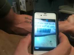 Those who wear them are several musicians and pop stars have tattooed a barcode on themselves that is the same as the one. Barcode Tattoo Scanning Youtube